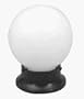 Westinghouse #66840 6" Black Porch Light