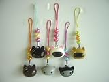 <strong>靴下</strong>にゃんこ にゃんにゃん 鈴ストラップ 全6種 ロッシー 猫全6種 1 <strong>靴下</strong>にゃんこ 2 バミちゃん 3 ロッシー