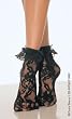Lace Anklet With Ruffle