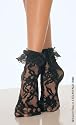 Lace Anklet With Ruffle