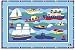Boats & Buoys Rug OLIVE KIDS 39 x 58 Area Rug