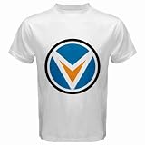 Men's Customized SYMBOL ADVERTISING ALPHABET 100% Cotton White T-shirt