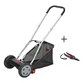 SKIL F015 0720 AS Push Hand Mower + 25-metre collection bag + secateurs
