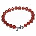 Red Jade Beaded Bracelet