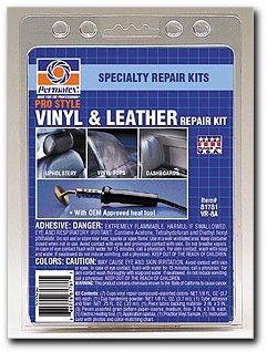 Permatex 81781 Pro Style Vinyl and Leather Repair Kit