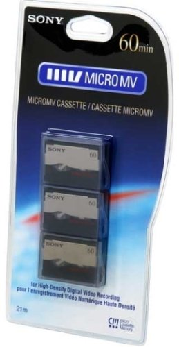 Sony MGR 60 - Micro MV tape - 3 x 60min