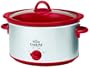 Crock-Pot SCV400-R 4-Quart Oval Crock Pot Slow Cooker, Chrome