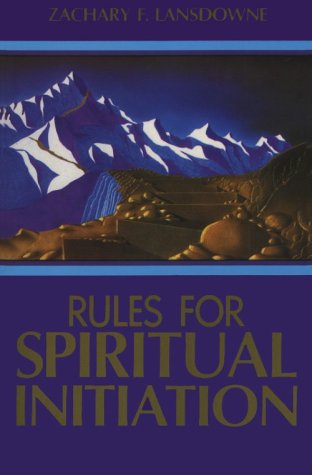 Rules for Spiritual Initiation