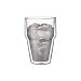 Bodum Rigi Stacking Double-Wall Thermo Glass, Medium (set of 2)