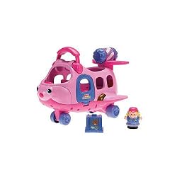 Pink Lil' Movers Airplane Little People By Fisher-Price