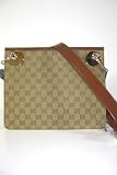 Gucci Handbags (Yellow/Brown) GG Fabric Messenger Bag 231817