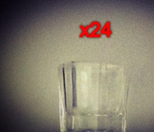 x24 Glass Dappen Dish (USA SELLER) (Pack of 24 @ Wholesale Price for Nail Professionals) (FREE FAST SHIPPING)