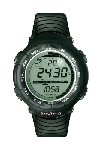 Suunto Vector Wrist-Top Computer Watch with Altimeter, Barometer, Compass, and Thermometer (Black)