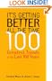 It's Getting Better All the Time: 100 Greatest Trends of the Last 100 years