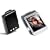 TeckNet 1.5 Inch USB Mini Digital Photo Frame Keychain - Black