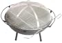 Astonica 40100040 Stainless Steel Outdoor Firepit