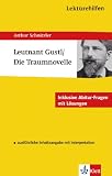 Lekt�rehilfen Arthur Schnitzler 
