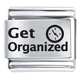 Get Organized Italian Charms Bracelet Link