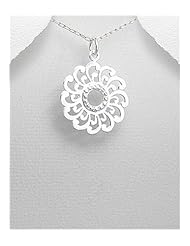 Pendant Necklace In 92.5 Sterling Silver