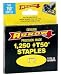 Arrow 506IP T50-3/8-5 3/8" Staples for T50, 2 Packs of 5000
