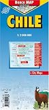 Chile Laminated Map