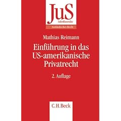 Einf�hrung in das US-amerikanische Privatrecht