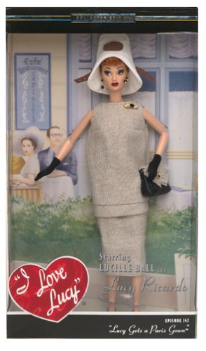 Mattel Barbie 2003 Timeless Treasures Collectible Doll - I Love Lucy - Lucy Gets a Paris Gown