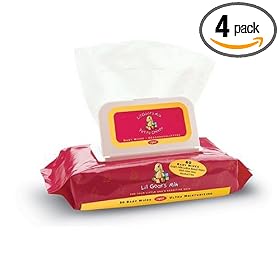 Click here to buy Canus Li'l Goat's Milk Baby Wipes, 80-Count Tub... by Canus Goat's Milk.