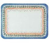 Tuftop Tempered Glass Kitchen Board, Basic Design Collection - Polish Border