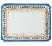 Tuftop Tempered Glass Kitchen Board, Basic Design Collection - Polish Border