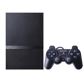 Sony PlayStation 2 Slimline Console (Black)