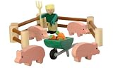 Woody Click 0105 - Farm Pigs