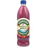 Robinson's Fruit & Barley Drink, Summer Fruits, No Added Sugar, 1-Liter Plastic Bottle