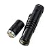 Welltop® Mini AAA CREE Handheld LED Flashlight EDC Pocket Torch AAA Battery Powered Clip-on Light 9cm with Clip Tactical Lantern Torch cree Penlight Black (XP-1)