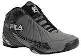 Men's Fila DLS SLAM High-Top Sneakers GREY 11 M