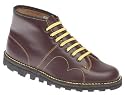 ORIGINAL MONKEY BOOTS, UNISEX PUNK/EMO CLASSIC IN WINE RED