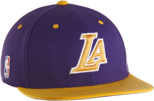 NBA Men's Los Angeles Lakers Authentic On-Court Cap - Tv12Z, Large/X-Large , Team Color , Purple/Gold