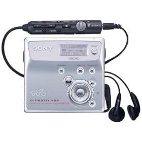 Sony MZ-N505 Personal Silver Net MiniDisc Player