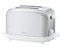 Cuisinart CPT-70BCW Classic Style 2-Slice Electronic Toaster, White and Stainless Steel