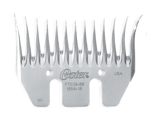 Oster Shearing Comb, 13-Tooth Flared Golden Ram Grazer