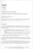 The Peppermill Public Hearing : A Communication Skill-Building Simulation Exercise