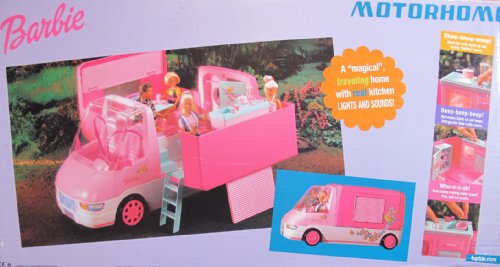 Barbie MOTORHOME Vehicle - Motor Home Van w Lights and Sounds!
