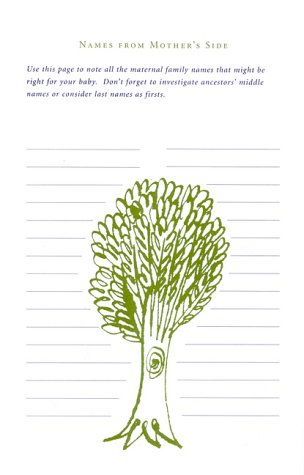 Cover image : The Baby Naming Journal