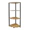 4-Tier Corner Bookshelf