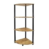 Review Ore International  / 4-Tier Corner Bookshelf