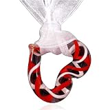 Search : Clear Heart With Red Murano Glass Pendant Gift