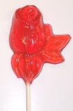 Gourmet Food : Scott's Cakes Rose Lollipop Cherry