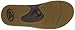 Reef Men's Fanning Sandal, Brown/Gum, 9 M US