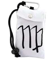 housse avec signe du Zodiaque Virgo white