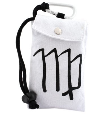 housse avec signe du Zodiaque Virgo white